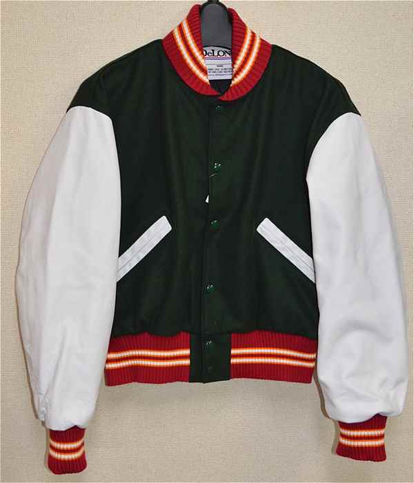 F.GREEN+OP WHITE DeLONG フォレストグリーン 超ホワイト 緑 真白 無地 